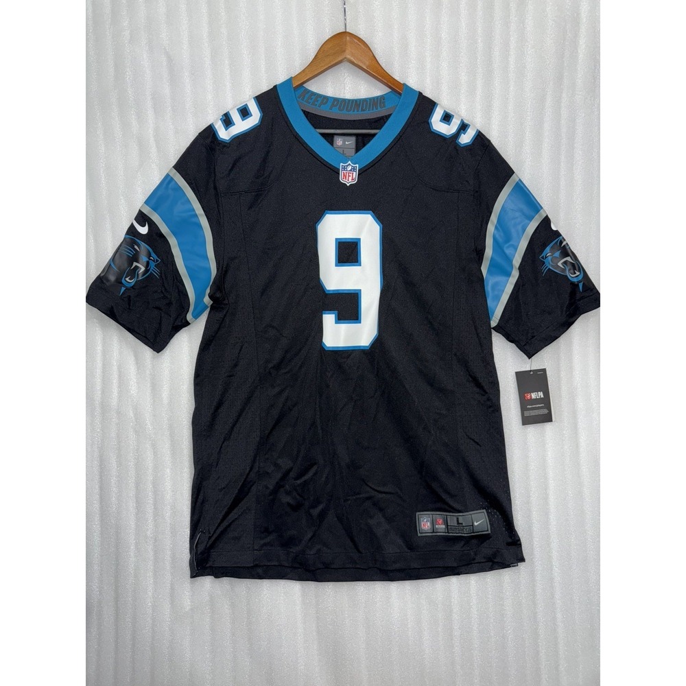 *NEW* NFL Nike Jersey Mens Size L On Field Carolina Panthers #9 Matt Corral